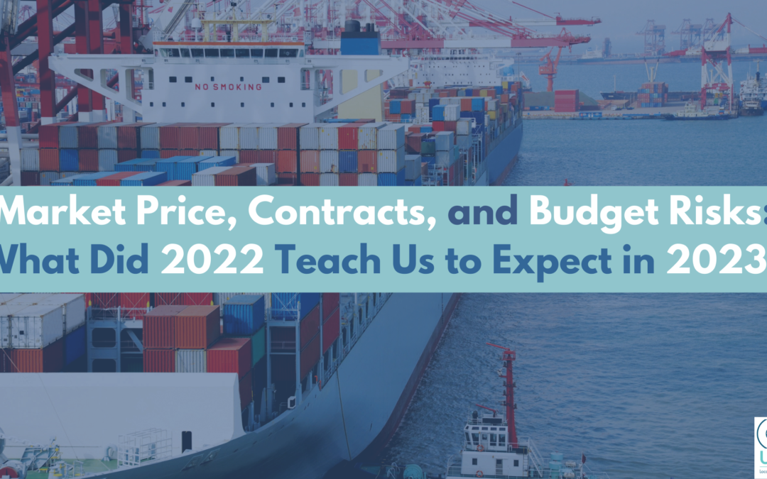 Market Price, Contracts, and Budget Risks: What Did 2022 Teach Us to Expect in 2023?