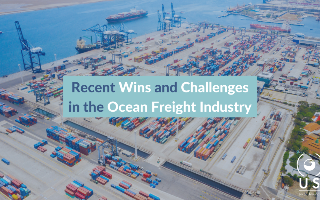 Recent Wins and Challenges in the Ocean Freight Industry
