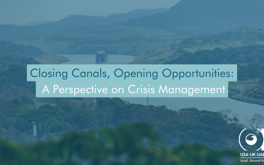 Closing Canals, Opening Opportunities: A Perspective on Crisis Management 