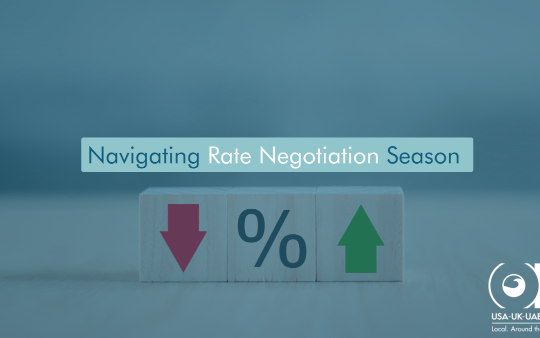 Navigating Rate Negotiation Season